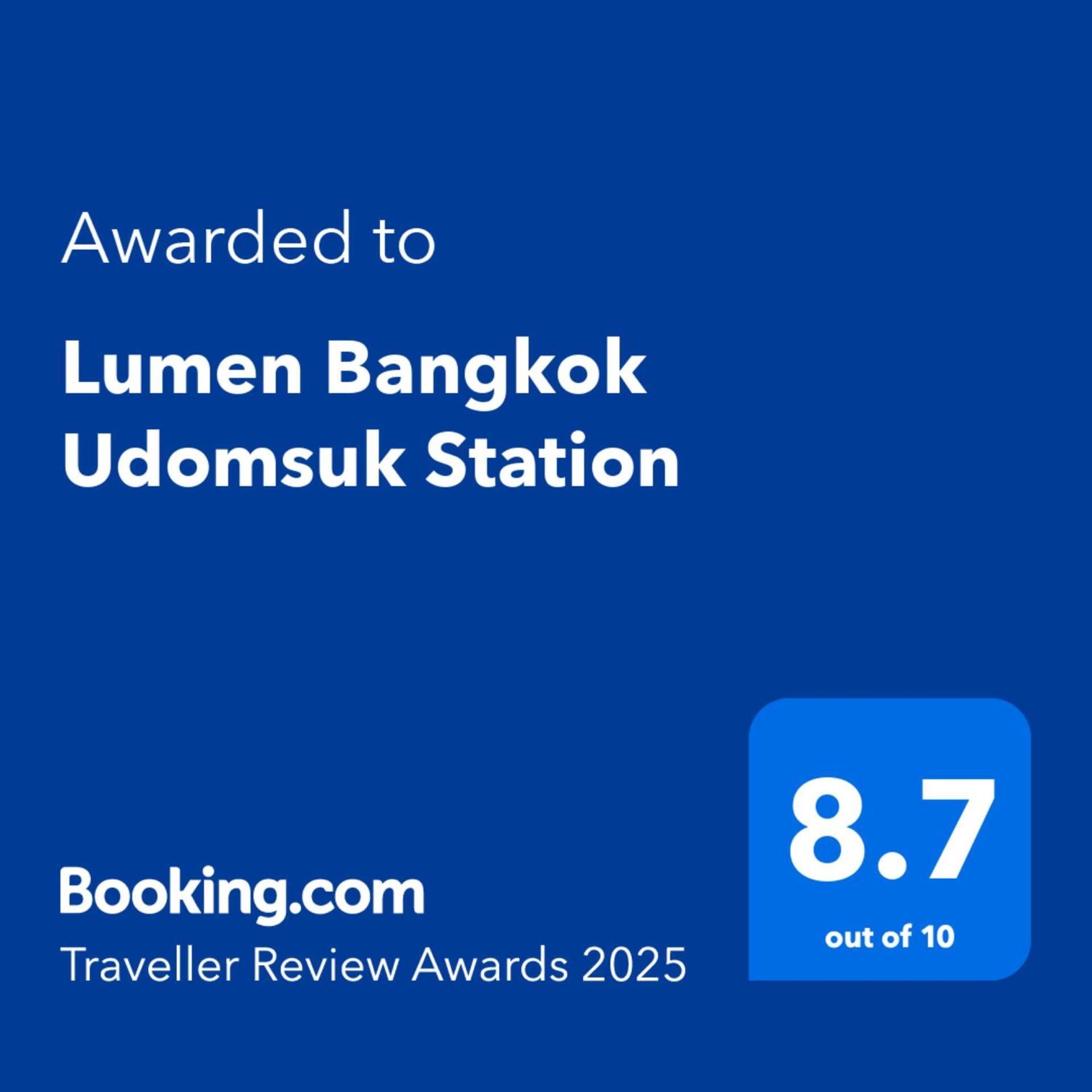 Lumen Bangkok Udomsuk Station Otel Dış mekan fotoğraf